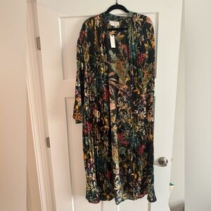 Anthropologie Maxi Kimono